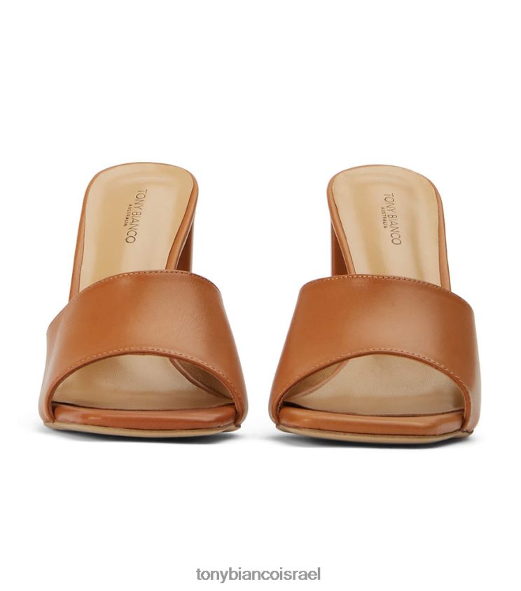 נעלי עקב בלוק | נשים שזוף קומו Tony Bianco נעלי עקב של פאראני 8BNR8T229